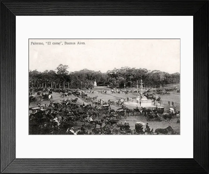 Framed Print : Buenos Aires, Argentina, 1909 Framed Print : Buenos Aires, Argentina, 1909