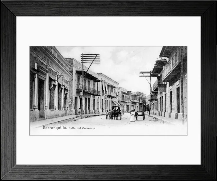 Framed Print : Barranquilla, Colombia, c1900s Framed Print : Barranquilla, Colombia, c1900s