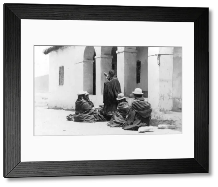 Framed Print : La Paz, Bolivia, c1900s Framed Print : La Paz, Bolivia, c1900s