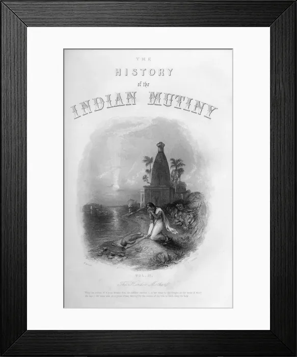 Framed Print : The Hindoo Mother, c1860. Artist: EJ Portbury Framed Print : The Hindoo Mother, c1860. Artist: EJ Portbury