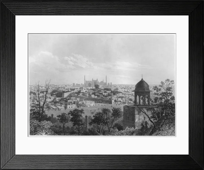 Framed Print : Delhi, India, c1860 Framed Print : Delhi, India, c1860