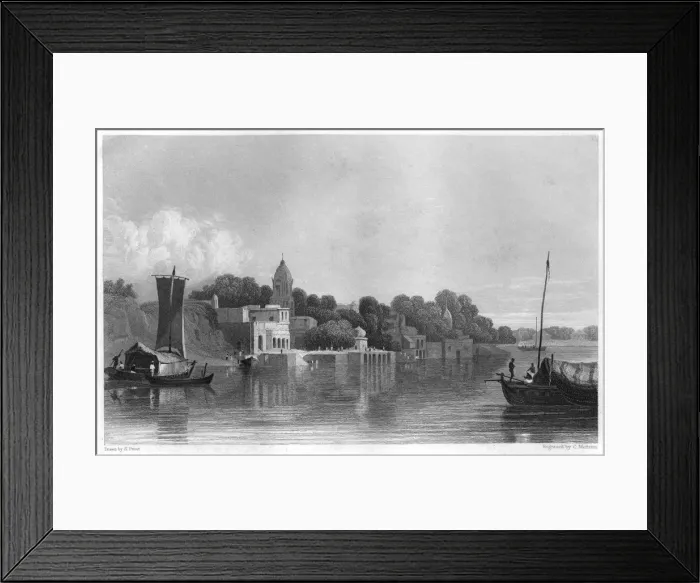 Framed Print : Cawnpore, India, c1860. Artist: Charles Mottram Framed Print : Cawnpore, India, c1860. Artist: Charles Mottram