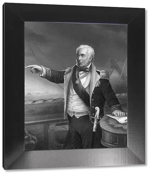 Admiral Sir Charles Napier (1786-1860), 1857. Artist: DJ Pound