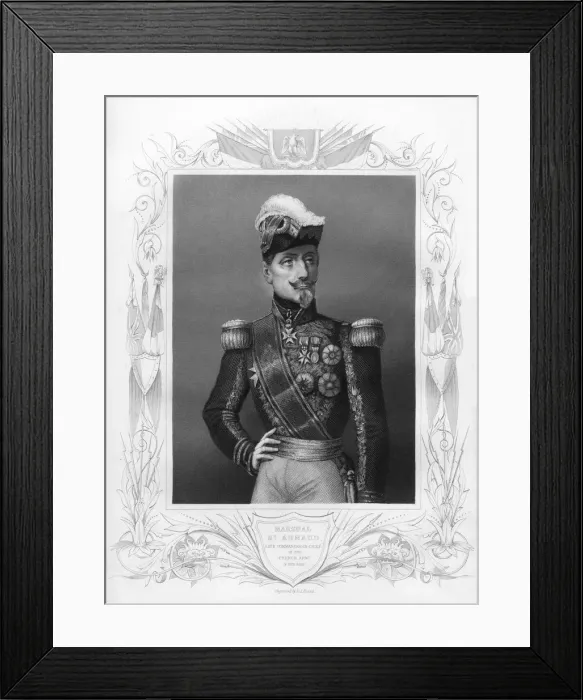 Framed Print : Armand-Jacques Leroy de Saint-Arnaud (1801-1854), 1857. Artist: DJ Pound Framed Print : Armand-Jacques Leroy de Saint-Arnaud (1801-1854), 1857. Artist: DJ Pound
