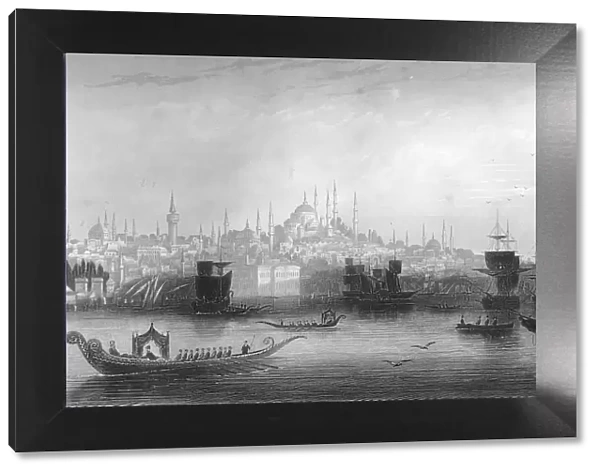 Constantinople (Istanbul), Turkey, 1857. Artist: H Bibby