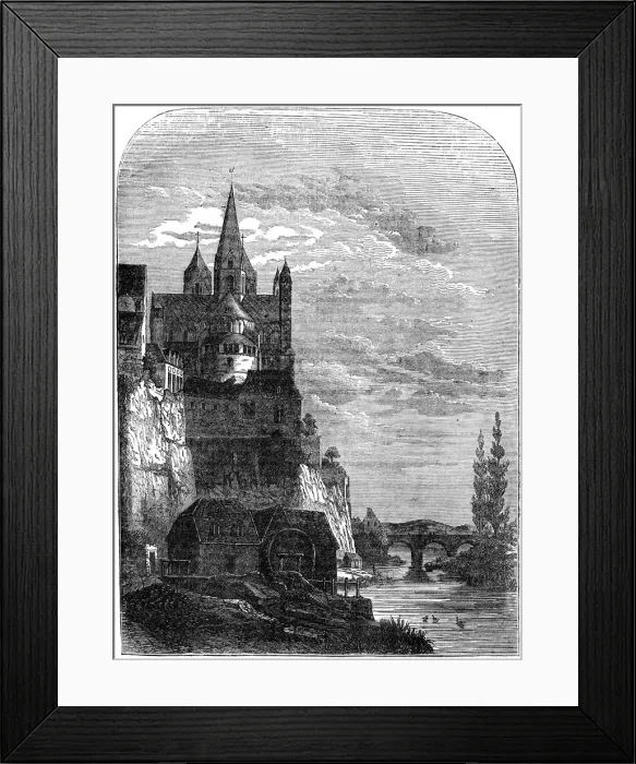 Framed Print : Limbourg, Netherlands, 19th century Framed Print : Limbourg, Netherlands, 19th century