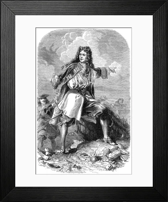 Framed Print : Marshal Boufflers (1644-1711), French soldier, (19th century) Framed Print : Marshal Boufflers (1644-1711), French soldier, (19th century)