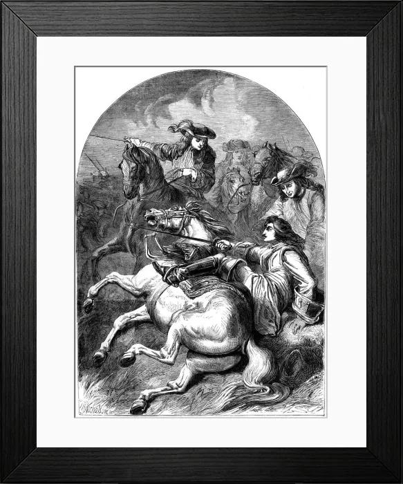 Framed Print : Battle of Malplaquet, 1709, (19th century) Framed Print : Battle of Malplaquet, 1709, (19th century)