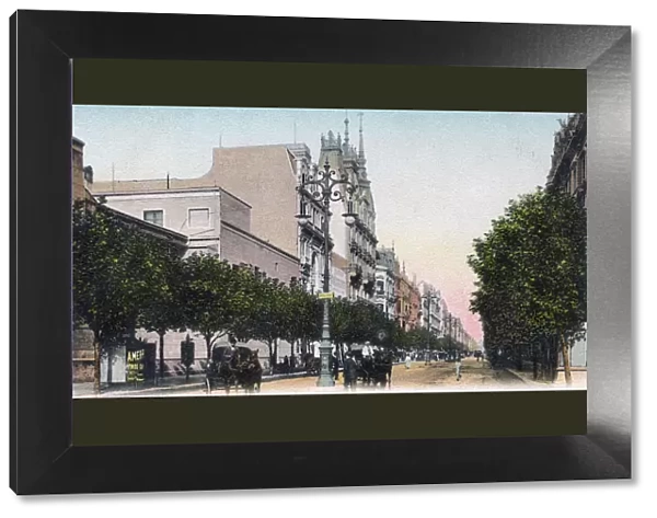 Avenida de Mayo, Buenos Aires, Argentina, early 20th century