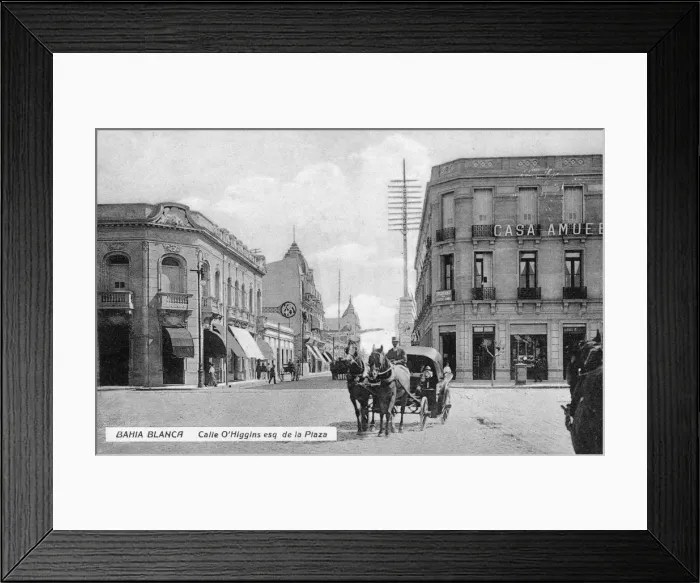 Framed Print : Bahia Blanca, Buenos Aires, Argentina, early 20th century Framed Print : Bahia Blanca, Buenos Aires, Argentina, early 20th century