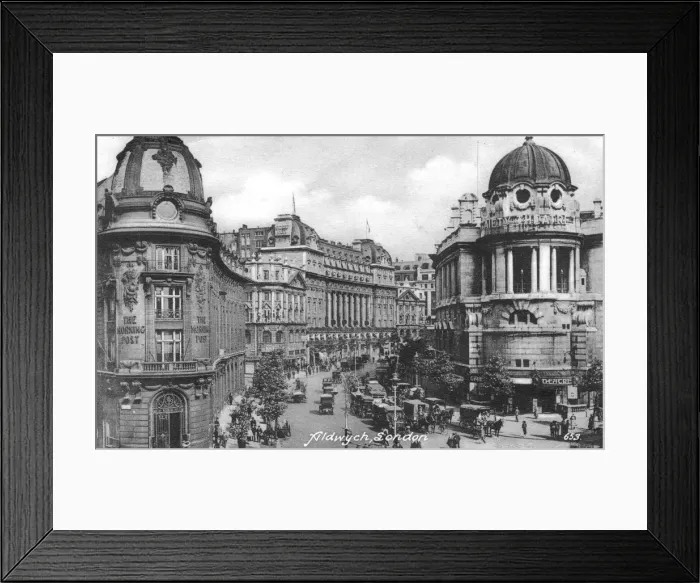 Framed Print : Aldwych, London, early 20th century. Artist: Francis Frith Framed Print : Aldwych, London, early 20th century. Artist: Francis Frith