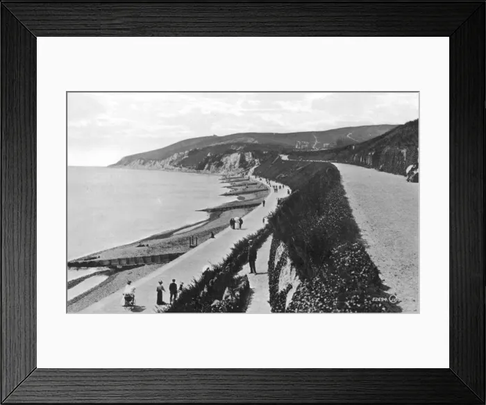 Framed Print : Western Parade, Eastbourne, East Sussex, early 20th century Framed Print : Western Parade, Eastbourne, East Sussex, early 20th century
