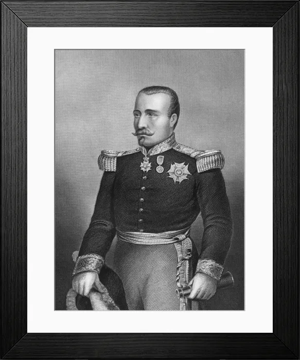 Framed Print : General Bosquet, French soldier, 1857. Artist: DJ Pound Framed Print : General Bosquet, French soldier, 1857. Artist: DJ Pound