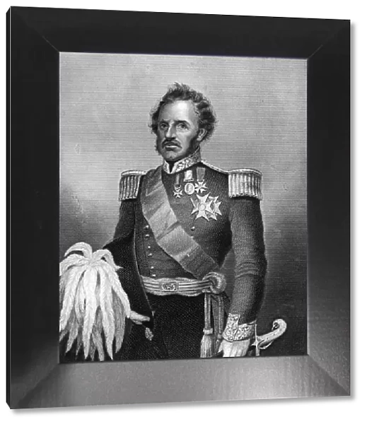 General Sir De Lacey Evans, British soldier, 1857. Artist: DJ Pound