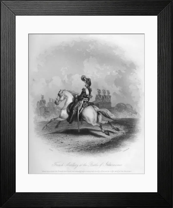 Framed Print : French Artillery at the Battle of Inkermann, 1854, (1857). Artist: G Greatbach Framed Print : French Artillery at the Battle of Inkermann, 1854, (1857). Artist: G Greatbach