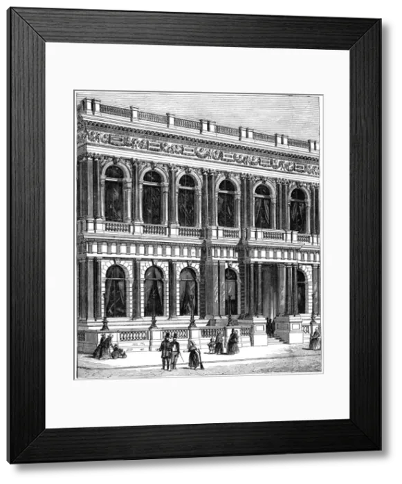 Framed Print : The Carlton Club, London, 1891