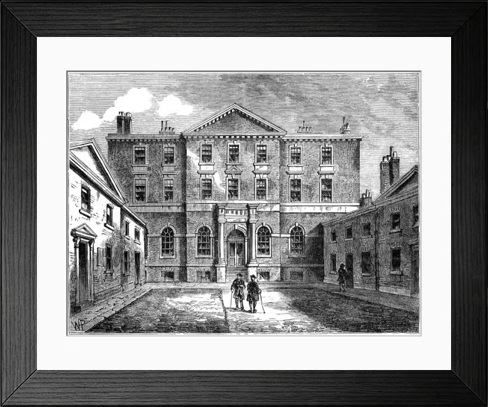 Framed Print : The Albany, London, 1805 (1891) Framed Print : The Albany, London, 1805 (1891)
