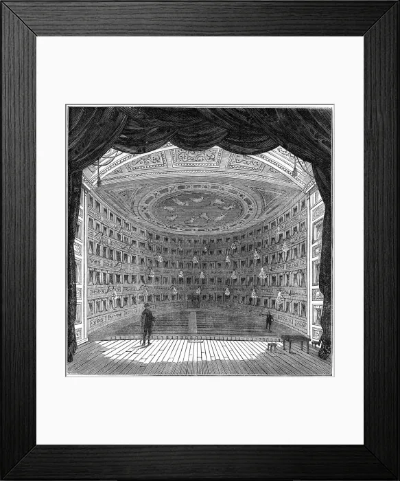 Framed Print : The Pantheon Theatre, London, 1812 (1891) Framed Print : The Pantheon Theatre, London, 1812 (1891)