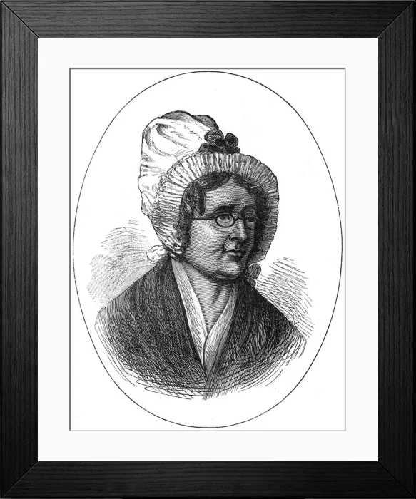 Framed Print : Madame Tussaud (1761-1850), 1891 Framed Print : Madame Tussaud (1761-1850), 1891
