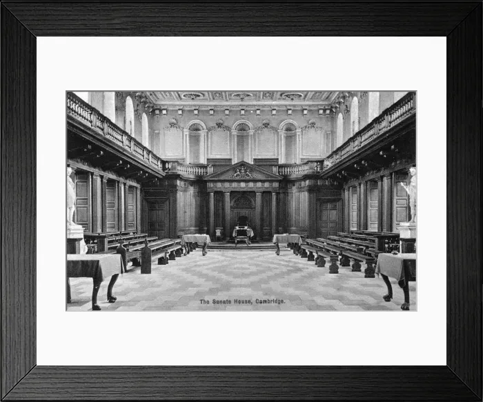 Framed Print : The Senate House, Cambridge, Cambridgeshire, late 19th century Framed Print : The Senate House, Cambridge, Cambridgeshire, late 19th century