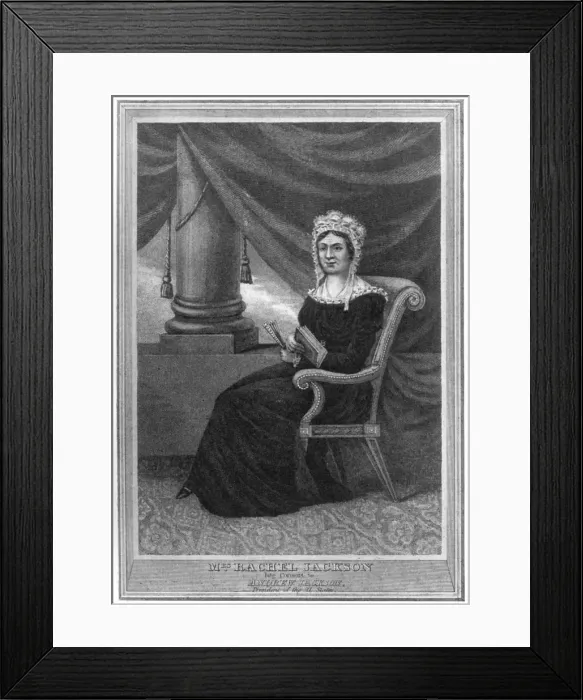 Framed Print : Rachel Jackson (1767-1828), First Lady, 19th century (1908) Framed Print : Rachel Jackson (1767-1828), First Lady, 19th century (1908)
