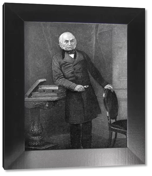 John Quincy Adams (1767-1848), sixth president of the United States, 19th century (1908)