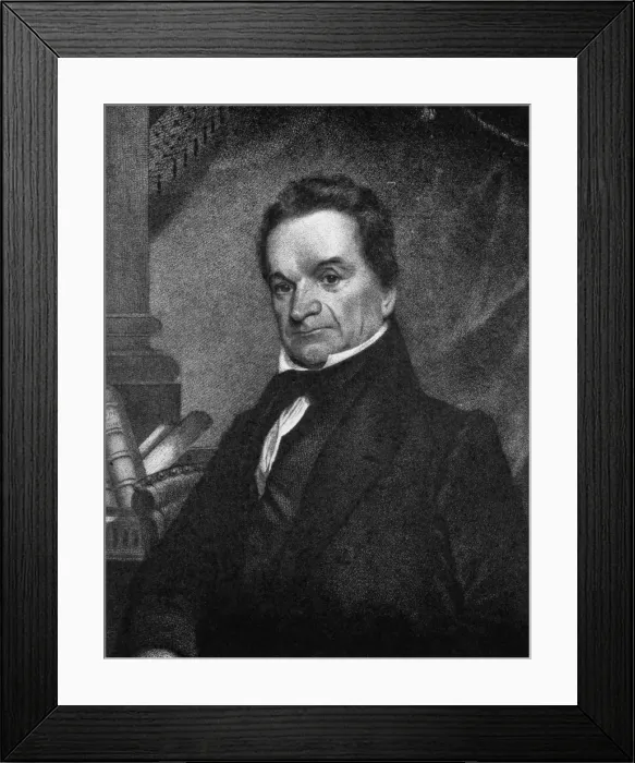 Framed Print : Edward Livingston (1764-1836), American jurist and statesman, 19th century (1908) Framed Print : Edward Livingston (1764-1836), American jurist and statesman, 19th century (1908)