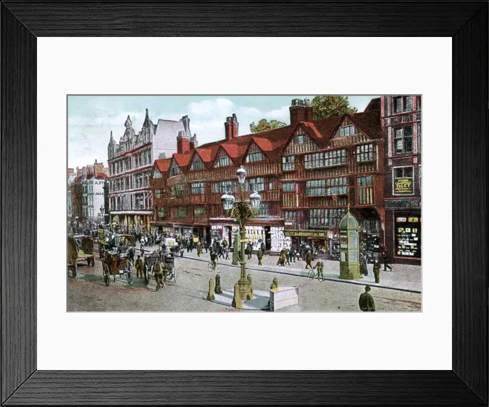Framed Print : Holborn, London, 1910 Framed Print : Holborn, London, 1910