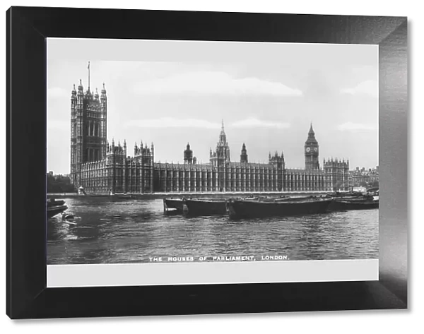The Houses of Parliament, Westminster, London, 1933. Artist: Philco Publishing Company