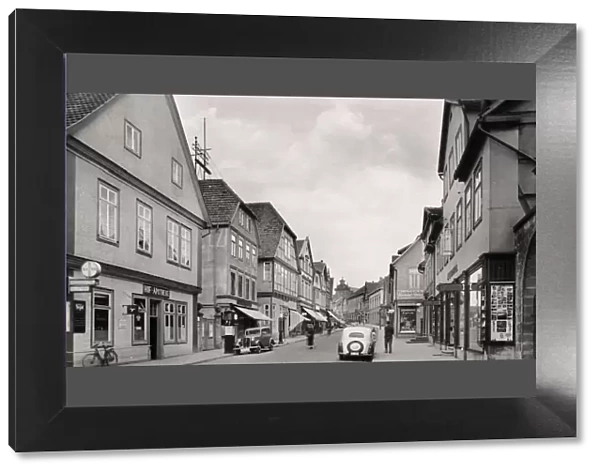 Langestrasse, Buckeburg, Germany, c1930s