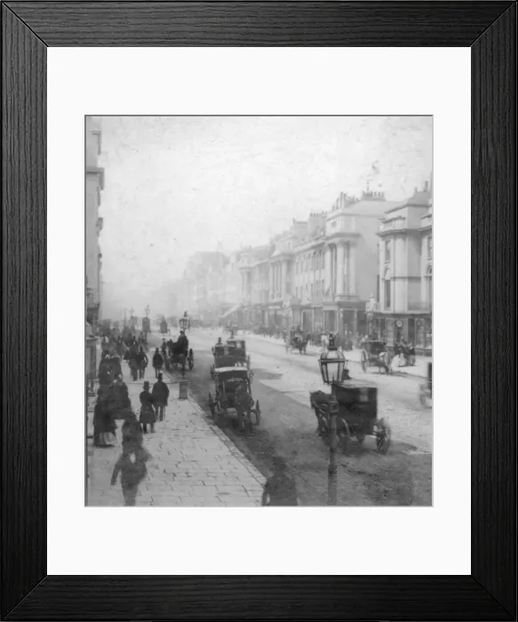 Framed Print : Regent Street, London, 1892 Framed Print : Regent Street, London, 1892