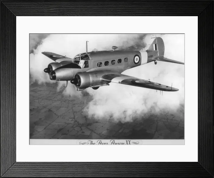 Framed Print : The Avro Anson XX, c1940s Framed Print : The Avro Anson XX, c1940s