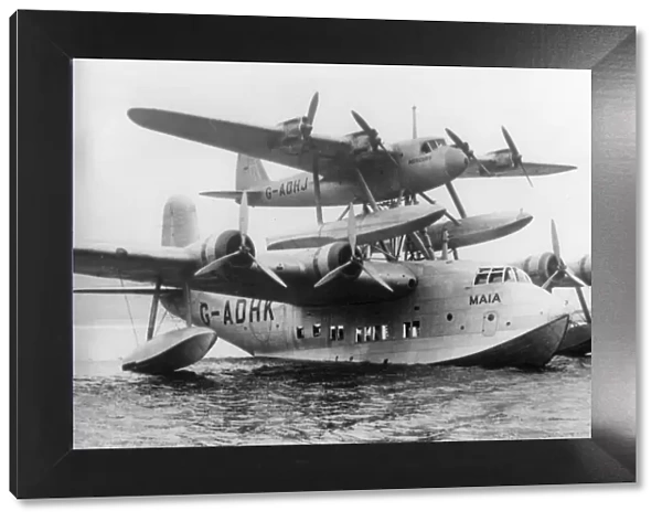 Shorts seaplane, Dundee to South Africa, 6 October 1938