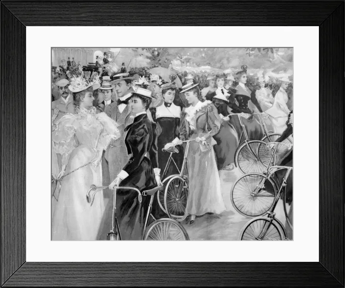 Framed Print : We are Off, c1900 Framed Print : We are Off, c1900