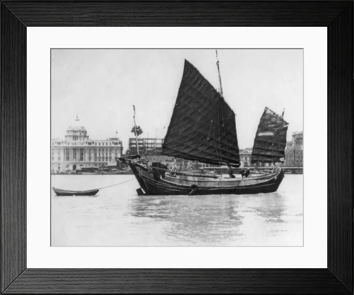 Framed Print : A junk, 1912 Framed Print : A junk, 1912