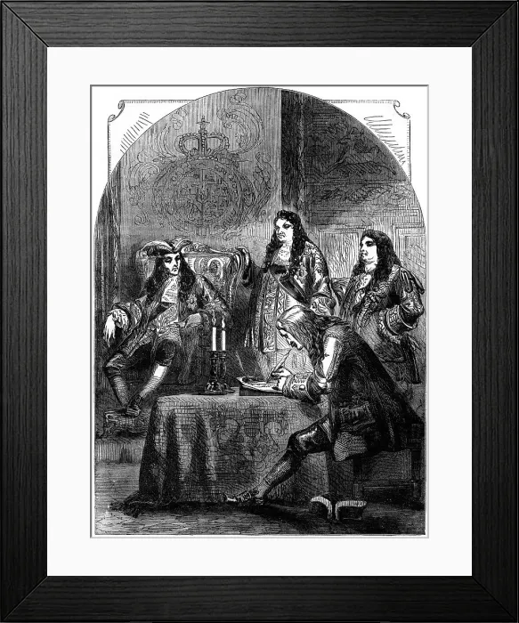 Framed Print : Examination of Pendergrast, late 19th century Framed Print : Examination of Pendergrast, late 19th century