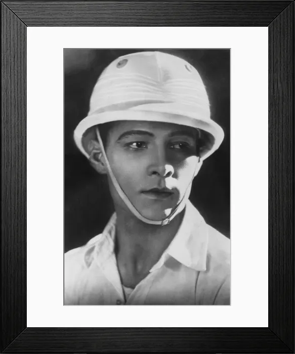 Framed Print : Rudolph Valentino (1895-1926), Italian actor, c1920s Framed Print : Rudolph Valentino (1895-1926), Italian actor, c1920s