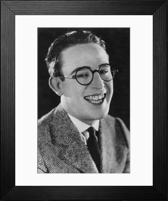 Framed Print : Harold Lloyd (1893-1971), American actor and filmmaker, c1920s Framed Print : Harold Lloyd (1893-1971), American actor and filmmaker, c1920s
