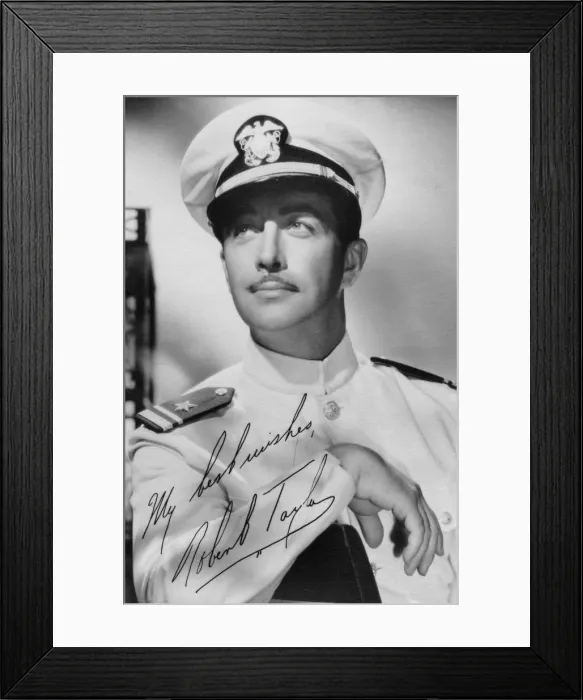 Framed Print : Robert Taylor (1911-1969), American actor, c1940s Framed Print : Robert Taylor (1911-1969), American actor, c1940s