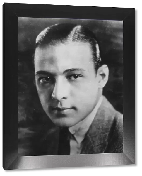 Rudolph Valentino (1895-1926), Italian actor, c1920s