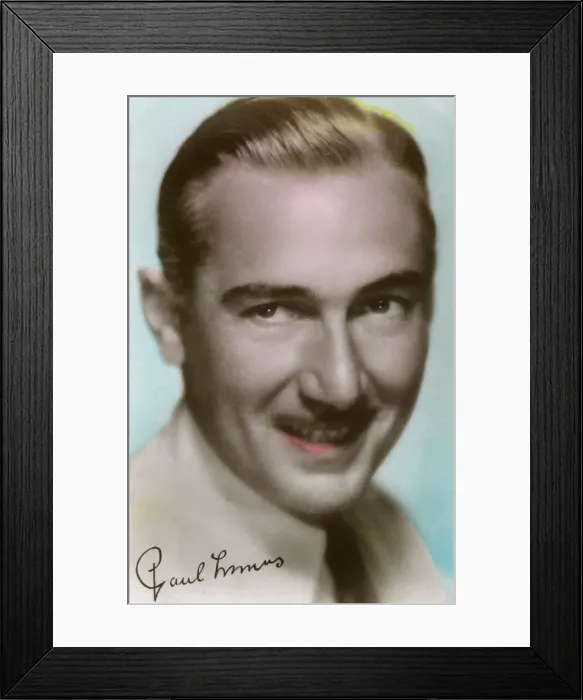 Framed Print : Paul Lukas (1895-1971), Hungarian actor, c1930s Framed Print : Paul Lukas (1895-1971), Hungarian actor, c1930s