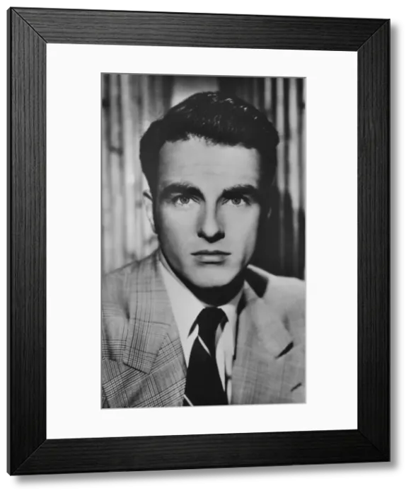 Framed Print : Montgomery Clift (1920-1966), American actor, c1940s Framed Print : Montgomery Clift (1920-1966), American actor, c1940s