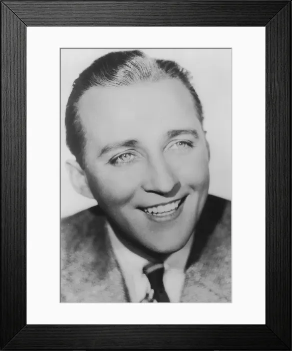 Framed Print : Bing Crosby (1903-1977), American singer and actor, c1930s Framed Print : Bing Crosby (1903-1977), American singer and actor, c1930s