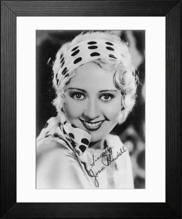Framed Print : Joan Blondell (1906-1979), American actress, c1920s Framed Print : Joan Blondell (1906-1979), American actress, c1920s