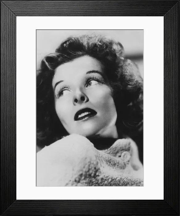 Framed Print : Katharine Hepburn (1907-2003), American actress, c1930s Framed Print : Katharine Hepburn (1907-2003), American actress, c1930s