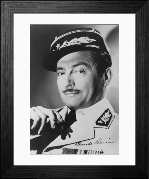 Framed Print : Claude Rains (1889-1967), English actor, c1930s