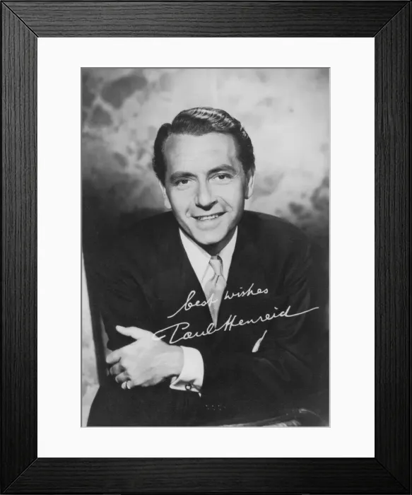 Framed Print : Paul Henreid (1908-1992), Austrian-born American actor and director, c1940s Framed Print : Paul Henreid (1908-1992), Austrian-born American actor and director, c1940s