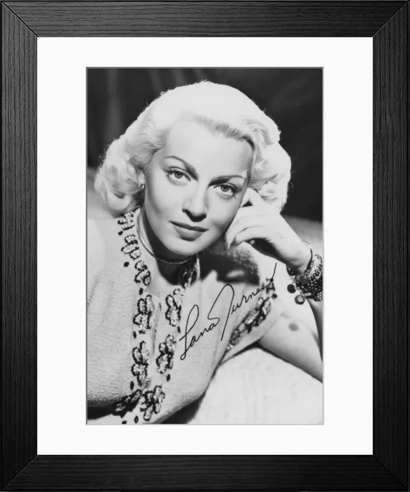 Framed Print : Lana Turner (1921-1995), American actress, c1940s Framed Print : Lana Turner (1921-1995), American actress, c1940s