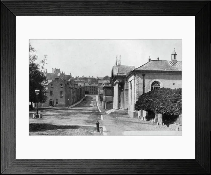 Framed Print : College Street, Armagh, Northern Ireland, 1924-1926. Artist: W Lawrence Framed Print : College Street, Armagh, Northern Ireland, 1924-1926. Artist: W Lawrence