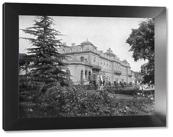 Wrest Park from the south-west, Silsoe, Bedfordshire, 1924-1926. Artist: HN King
